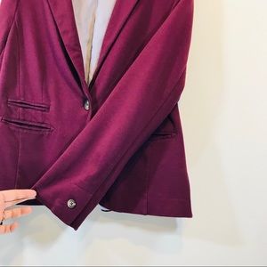 Cato Jackets & Coats - Cato Burgundy One Button Blazer - #1248 Cato Jackets & Coats - Cato Burgundy One Button Blazer - #1248